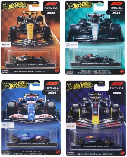 Hot Wheels Premium Formel 1 – Metall-Sammlermodell