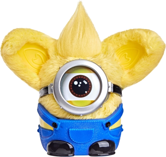 Ikonischer Minions-Look mit abnehmbaren Accessoires