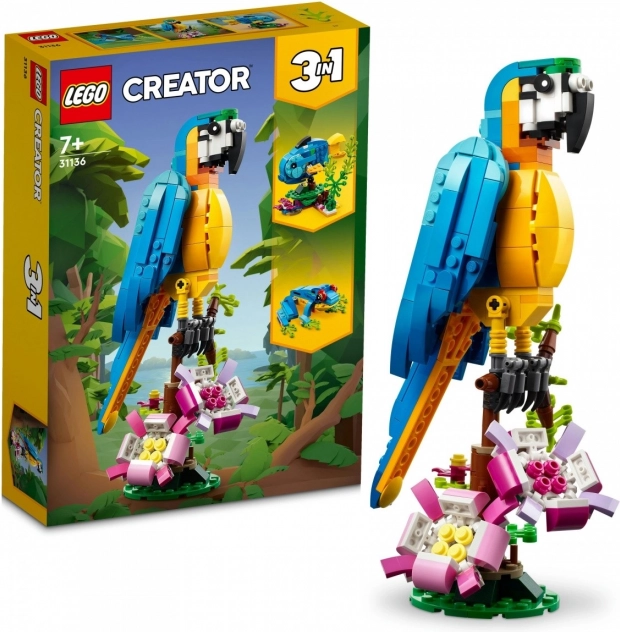 LEGO Creator Exotischer Papagei 3-in-1