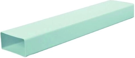 Flacher Lüftungskanal 110 × 55 mm, Länge 0,5 m