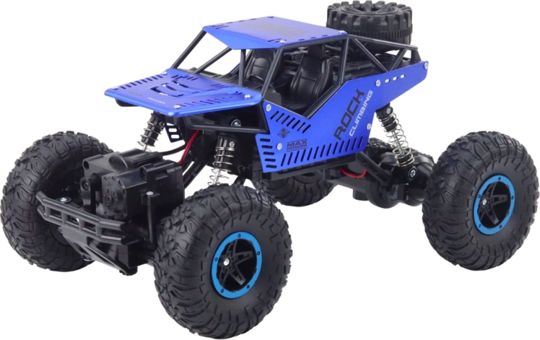 Große Offroad-Räder und Federung für sicheren Grip