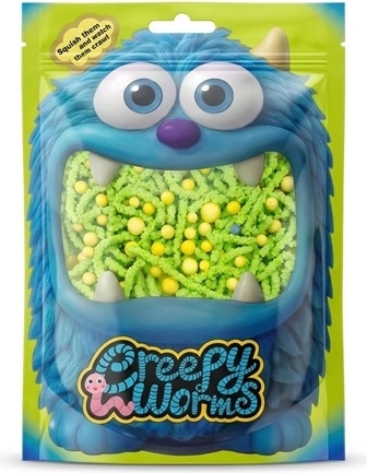 STNUX Creepy worms – grüne sensorische Würmchen