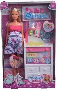 Puppe Steffi erwartet Zwillinge