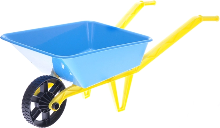 Kinder-Schubkarre aus Kunststoff für Sand 72 × 29 × 25 cm – blau