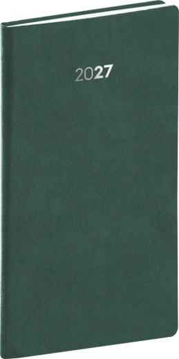 Notique Taschenkalender Balakon 2027 grün 9 × 15,5 cm