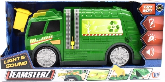 Teamsterz Müllwagen mit Licht und Sound