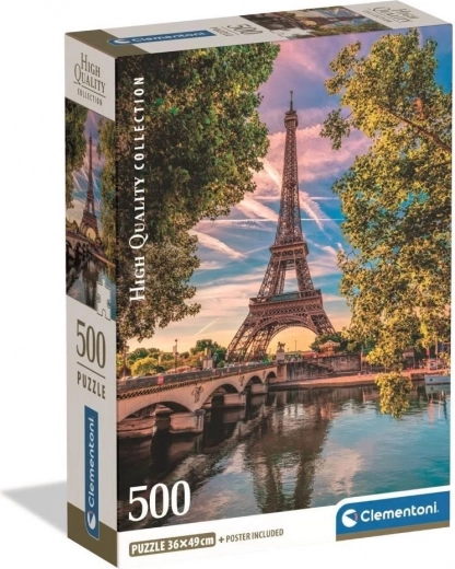 Clementoni Puzzle Entlang der Seine 500 Teile