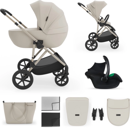 Kombikinderwagen 3-in-1 Kinderkraft PRIME 3 sand dune