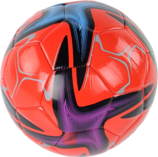 Roter Fußball 24 cm Größe 5