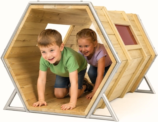 Classic World XXL Klettertunnel aus Holz