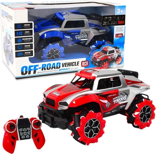 RC-Geländewagen 1:12 mit Raucheffekt