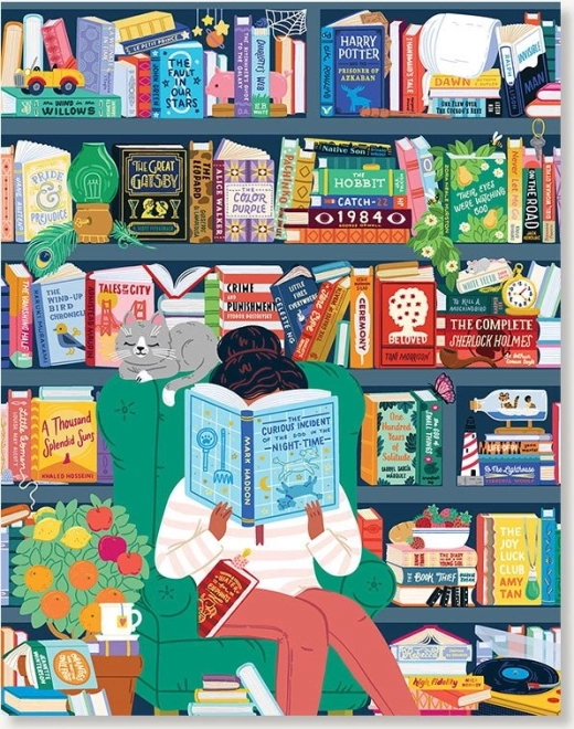 Puzzle Bucket List: 50 Bücher der Welt, die Sie lesen müssen – 1000 Teile