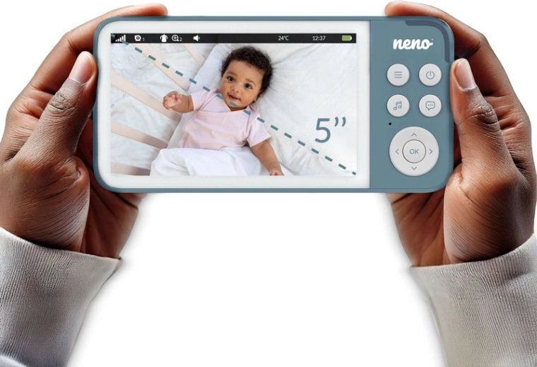 Großes 5"-Display und automatisches Nachtsichtbild