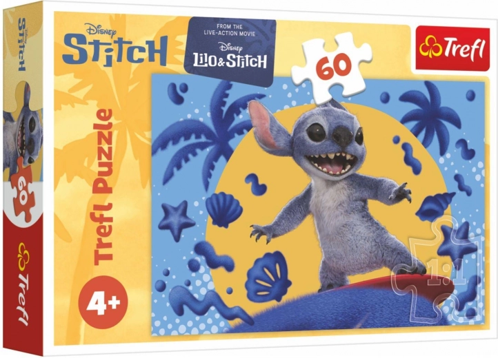 Puzzle mit Stitch, 60 Teile