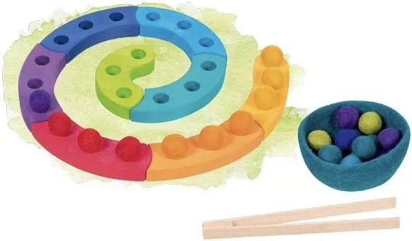 Spirale aus 8 Teilen für variables Spielen