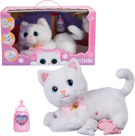 Plüsch-Interaktive Katze Micka