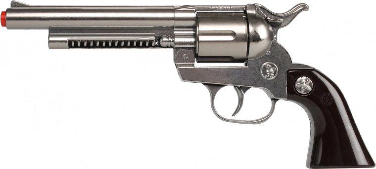 Cowboy-Metallrevolver für 12-Schuss-Knallplättchen