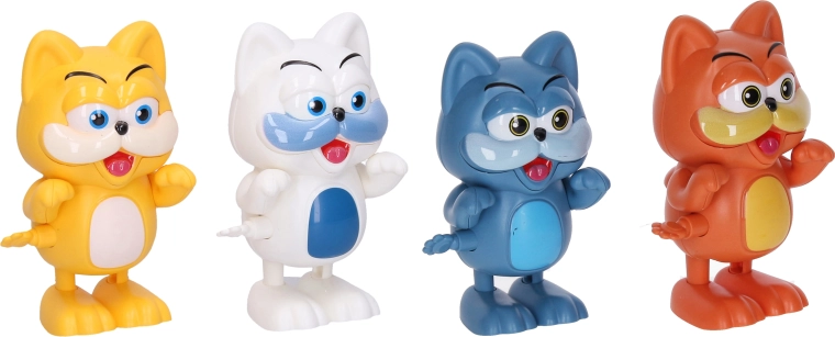 Aufziehbare Hüpfkatze 11,5 cm – 1 Stück