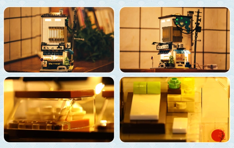 Realistische Stadtdetails