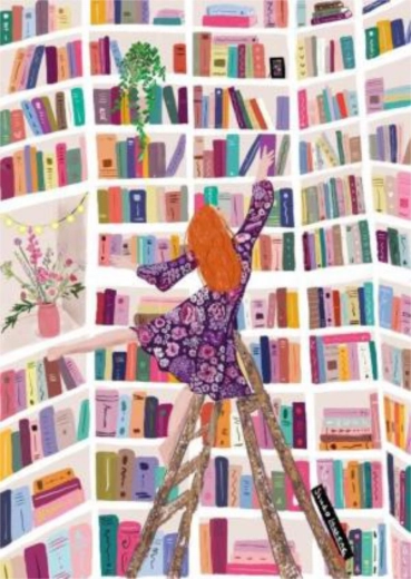 Puzzle Magnolia Bücher sind meine Freunde 1000 Teile