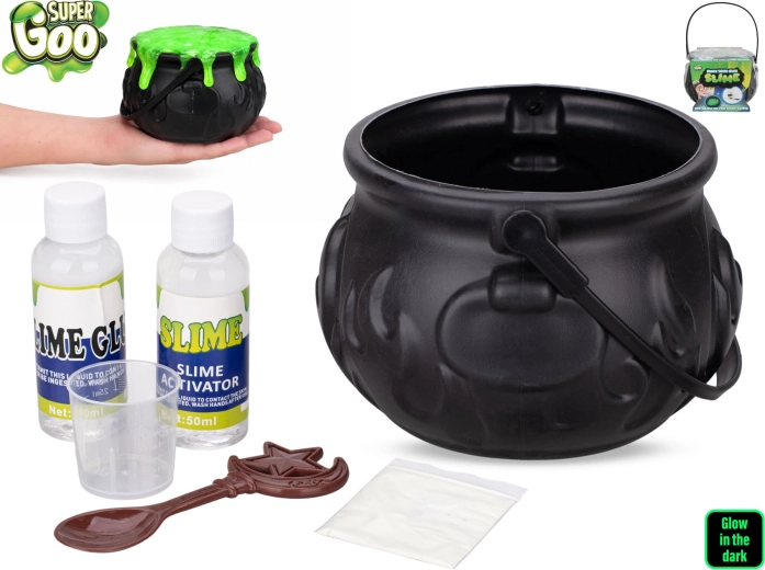 Zauberkessel mit Set zur Schleimherstellung Super Goo 14,5 cm