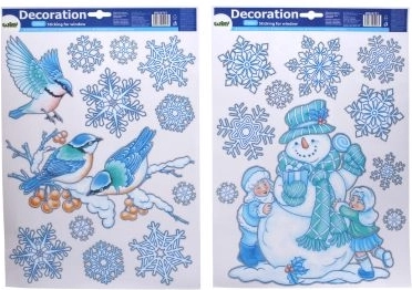 Weihnachtliches Fensterdekor