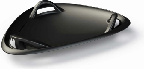 Schlittenteller anthrazit 70 cm