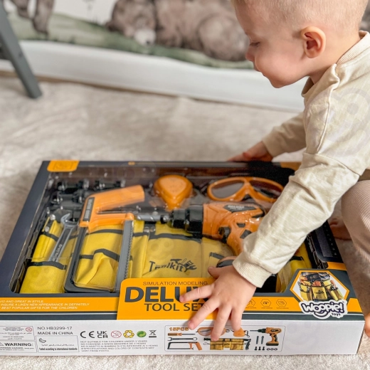 Komplette Ausstattung für kleine Heimwerker