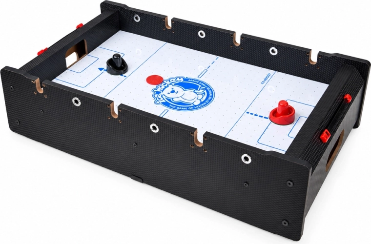 Dynamisches Airhockey mit elektrischem Luftstrom