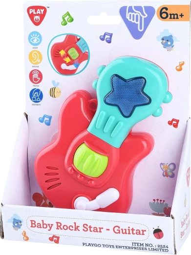 Playgo Kinder-Gitarre für kleine Rockstars