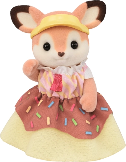 Mama Reh Primrose im Donut-Kostüm
