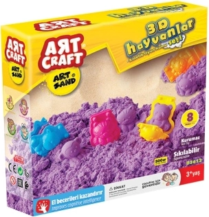 ART CRAFT kinetischer Sand zur Herstellung von Tieren 500 g