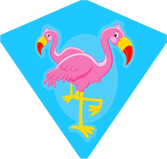 Flugdrachen Flamingo 68 × 73 cm