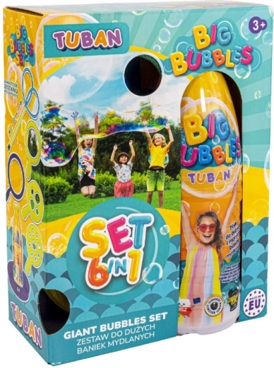 Set für große Seifenblasen 6-in-1