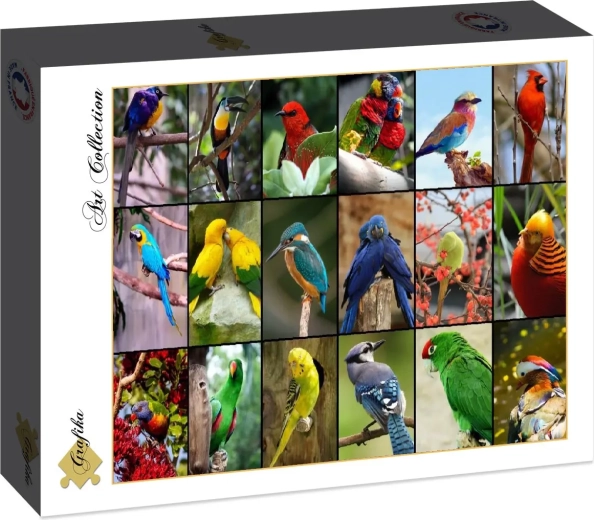 Grafika-Puzzle Die schönsten Vögel der Welt, 1500 Teile