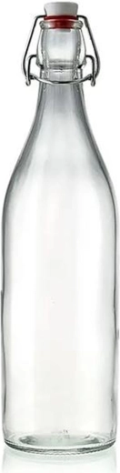 Glasflasche mit Bügelverschluss TORO 1 l
