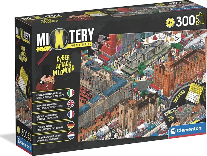 Clementoni Mixtery: Hackerangriff in London – Puzzle mit 300 Teilen
