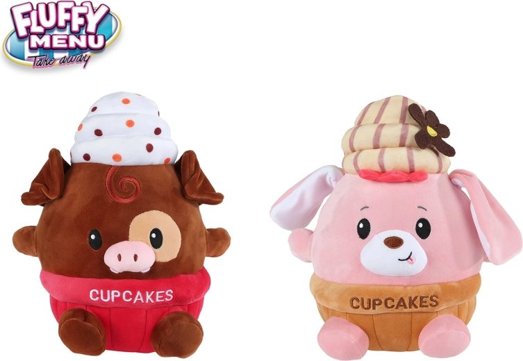 Plüschtier Cupcake Fluffy Menu 27 cm