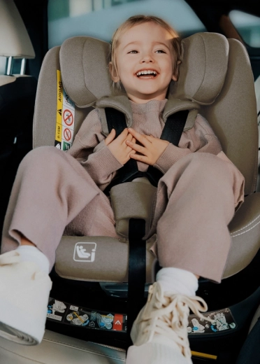 360° drehbare Basis für einfaches Anschnallen