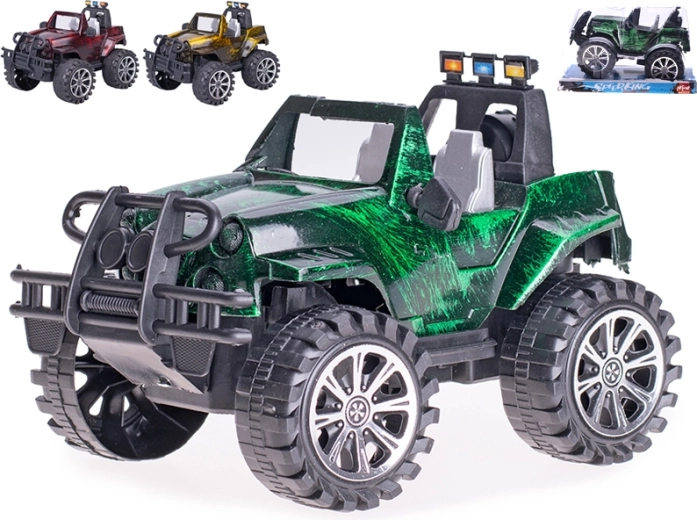 Geländewagen mit Schwungrad 17 cm