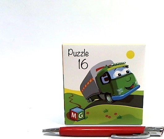 Puzzle mit Lastwagen, 16 Teile