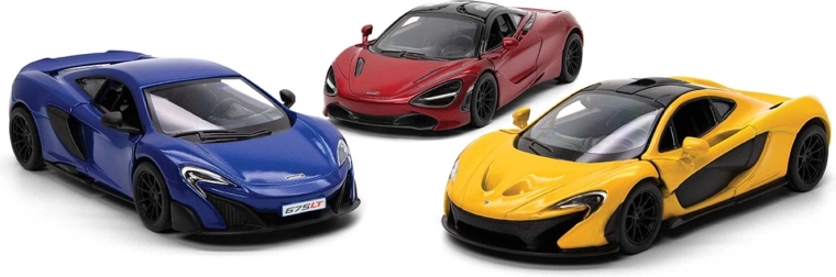 Metallmodell McLaren mit Rückziehmotor