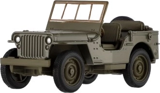 Detailgetreuer militärischer Look des Willys MB 1941