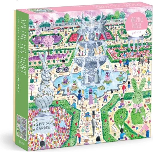 Galison Puzzle Ostereiersuche – 500 Teile
