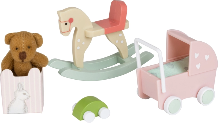 Lundby Spielzeugset für das Kinderzimmer im Puppenhaus