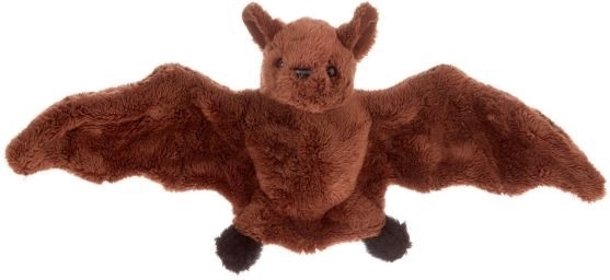 Plüschfledermaus braun 35 cm Beppe