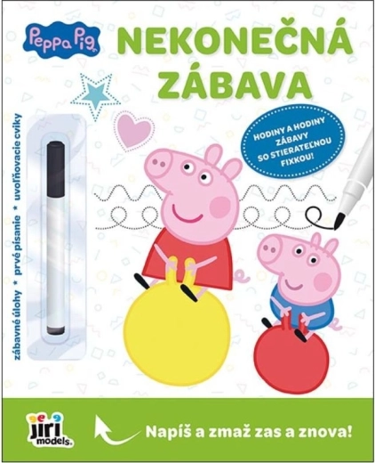 Endloser Spaß – abwischbares Kreativheft Peppa Pig
