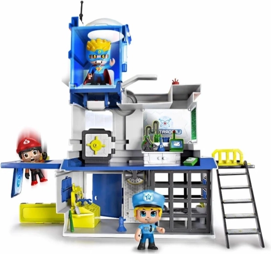 Mehrstöckiges Kommissariat für actionreiche Geschichten