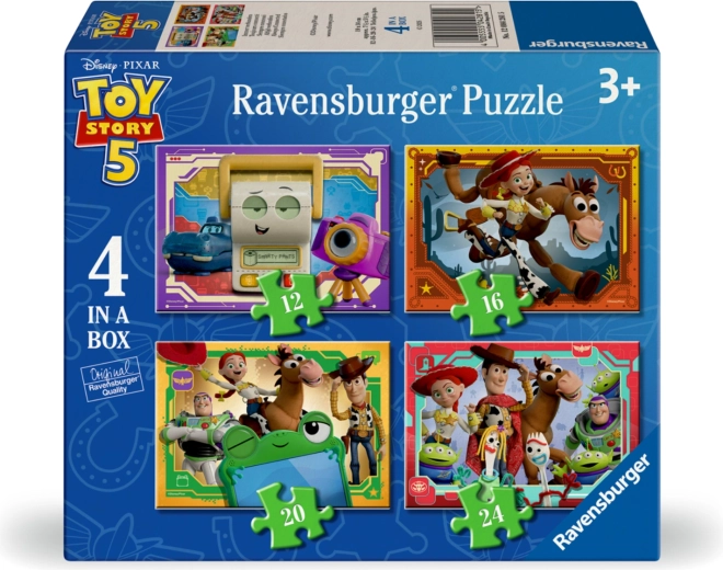 Ravensburger Puzzle Toy Story: Alles hört auf kein Kommando 4 in 1 (12–24 Teile)