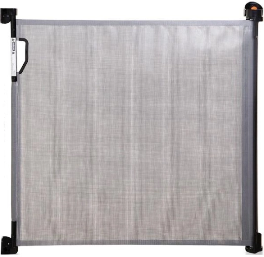 Einziehbare Sicherheitsbarriere DREAMBABY 0–140 cm, grau